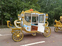 Vente en gros de voiturette de mariage Cendrillon voiturette royale électrique buggy voiture de tourisme parfaite pour l'Arabie Saoudite