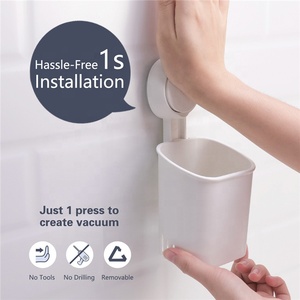 <strong>Toothpaste</strong> <strong>and</strong> Razors <strong>Holder</strong> Suction Cup <strong>Toothbrush</strong> <strong>and</strong> <strong>Toothpaste</strong> <strong>Holder</strong> for Bathroom Shower <strong>Holder</strong> - Product Image 3