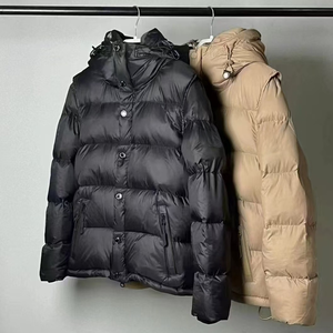 Áo khoác phao nam cao cấp chất lượng cao, có mũ trùm đầu tháo rời, giữ ấm mùa đông, kiểu dáng phồng, có tay áo tháo rời - Product Image 2