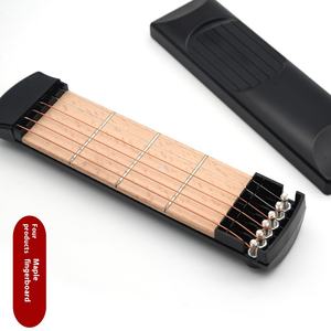 Outil portatif de pratique de conversion d'<span class=keywords><strong>accord</strong></span> de forme de main d'ABS d'entraîneur de guitare de poche pour l'exercice de doigt de guitare de basson - Product Image 6