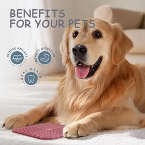 Nouveauté : Tapis à lécher pour chien en silicone avec logo personnalisé, gamelle anti-glouton pour animaux de compagnie, accessoire pour ralentir la consommation des petits animaux - Product Image 6