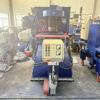 Machine de sablage mobile haute performance, sablageuse de plaques d'acier pour l'élimination de la rouille des métaux en chantier naval