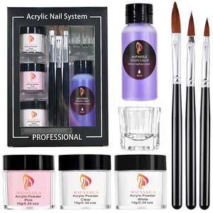 Set de 8 Herramientas <span class=keywords><strong>para</strong></span> Decoración de <span class=keywords><strong>Uñas</strong></span> con Polvo de Cristal, Extensión de <span class=keywords><strong>Uñas</strong></span>, Modelado 3D, Adhesivo <span class=keywords><strong>para</strong></span> Pedrería y Polvo <span class=keywords><strong>para</strong></span> Esculpir - Product Image 1