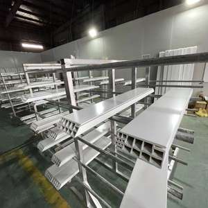 Cadres de portes et fenêtres sans cadre en WPC de style moderne, imperméables/résistants au feu, en composite bois-plastique de qualité supérieure pour chambre à coucher <span class=keywords><strong>SunnyTech</strong></span> - Product Image 3