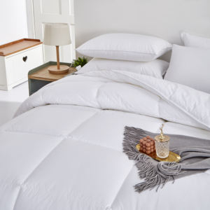 Doux luxe personnalisé hôtel simple double reine King Size hôtel couette insérer entièrement ensembles de couette avec oreiller - Product Image 5