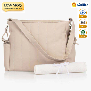 Bolsa de Hombro Impermeable Ligera y Duradera con Cierre de Cremallera para Mamá, Organizador de Pañales para Bebé, Diseño Moderno, OEM Personalizado - Product Image 1