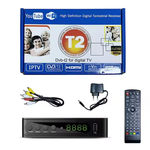 Cheapseat giá nhà máy FTA chương trình miễn phí MPEG4 Bộ giải mã <span class=keywords><strong>TV</strong></span> nhận được 1080p H.264 Full HD DVB-T2 Tuner Set-Top Box VGA hộp - Product Image 2