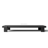 FERLY Allwetter wasserdichte Gartenmöbel Aluminium Sessel Feuerstelle Sofa Set für Terrassen im Freien und Hotel Patios