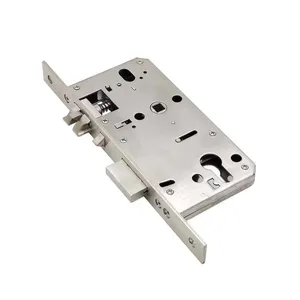 高品质防盗外门把手锁套装电动锌合金五金优质机械安全门锁 - Product Image 3