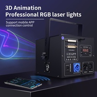 Équipement d'éclairage de scène, lumière laser de 1 W à 5 W, DMX, lumières laser pleine couleur pour DJ, discothèque, boîte de nuit
