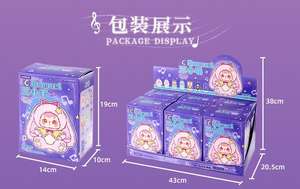 Caja Sorpresa de Peluche Samuel <span class=keywords><strong>Romance</strong></span> Moonlight Sonata - MEI YI YOU ART TOY, Juguete de Peluche ABS, Sorpresa para Mayores de 7 Años, Unisex - Product Image 5