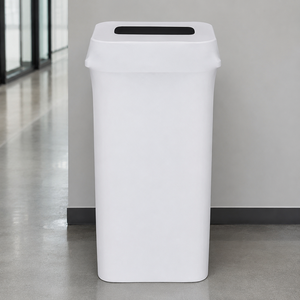 Conference Center Waste Bin Cover Custom Spandex Trash Can Cover for MICE Venues and Facility Management - Product Image 1