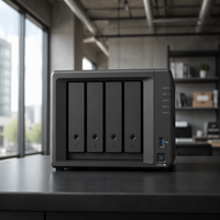 Serveur de stockage réseau NAS authentique DS925neo+ Quad-core Quad-drive, Cloud privé, sauvegarde de fichiers, prise en charge du remplacement à chaud