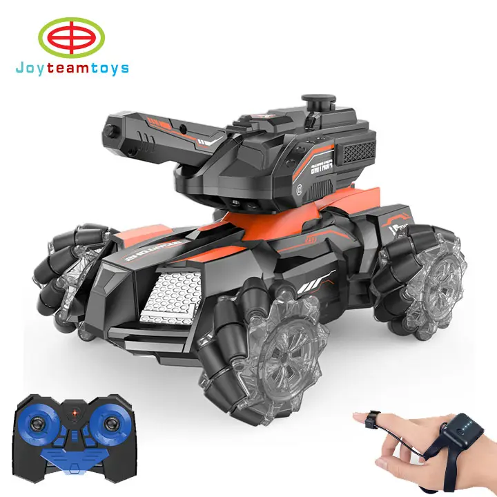 Shooting Water Bullets RC Stunt Truck Hand Gesture Drift RC Tank Car Kids Electronic Radio Control Toys Remote Car Rc