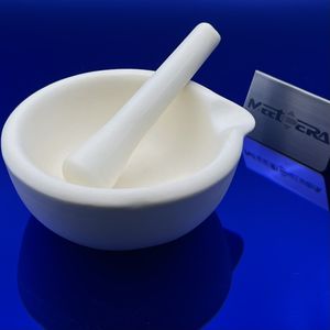 <span class=keywords><strong>Creuset</strong></span> en céramique d'alumine 99 % résistant au feu pour test de fusion, pièces en céramique d'alumine personnalisées - Product Image 3