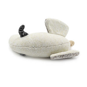 Pet interaktif oyuncak çok renkli dayanıklı gıcırtılı çiğnemek peluş fil yüzük köpek oyuncaklar ile halat - Product Image 4