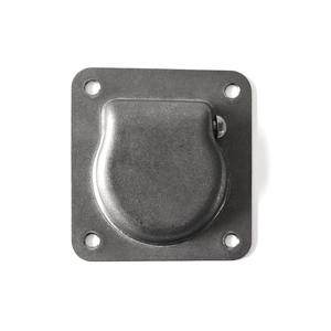 Anneau de traction en D encastré à tête carrée en acier inoxydable 304, poignée à loquet à fermeture rapide, <span class=keywords><strong>ancre</strong></span> de remorque, anneau de fixation au sol, assemblage ISO9001 - Product Image 3