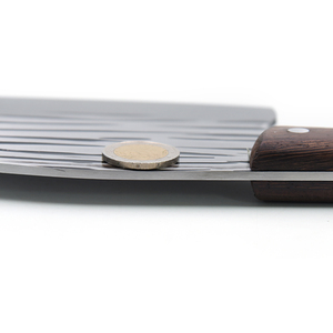 Cuchillo de Chef de Acero Inoxidable Forjado a Mano de Alta Calidad, Estilo Carnicero, Mango de Madera Wenge, Cuchillo Estilo Hacha Forjado - Product Image 4
