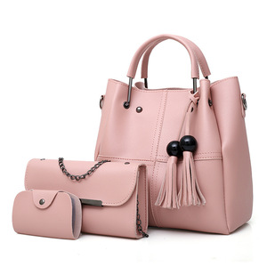 กระเป๋าถือสะพายไหล่แบบสามชิ้นสำหรับสุภาพสตรี ยุโรปและอเมริกา - Product Image 1