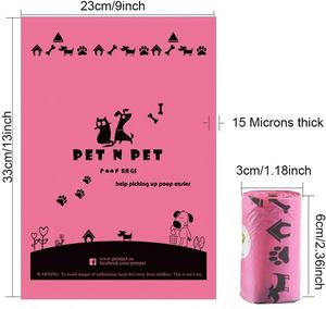 Eco-Friendly Sustainable Biodegradable <b>Compostable</b> Dog Poop <b>Bag</b> Dispenser with PE+CA Material Wholesale Custom Pet Supplies - Product Image 4