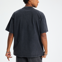 T-shirt à manches courtes et coupe ample délavé vintage 250G en pur coton pour homme Style décontracté Marque à la mode vierge personnalisée disponible