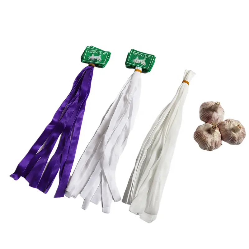 Export Quality Net Package Garlic Onion Mesh Bag For Supermarket With Cheap Factory Price