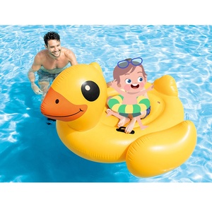 <span class=keywords><strong>Intex</strong></span>-alfombra flotante de pato amarillo, juguete inflable para exteriores, 57556 - Product Image 2