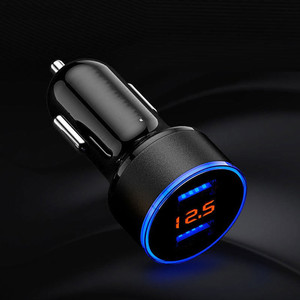 Cargador de coche USB de carga rápida 3.1A para iPhone 13 12 11 <span class=keywords><strong>Pro</strong></span> Max para <span class=keywords><strong>Huawei</strong></span> <span class=keywords><strong>P30</strong></span> cargador de teléfono de coche PD rápido - Product Image 1