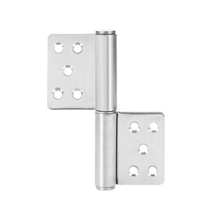 Bisagras de Acero Inoxidable con Apertura de 180 Grados, Diseño Minimalista de 4 Orificios para Aplicaciones en Puertas y Ventanas - Product Image 3
