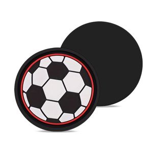 Posavasos de PVC Suave con Diseño de Cerveza <span class=keywords><strong>y</strong></span> <span class=keywords><strong>Café</strong></span>, Impermeable, Antideslizante, con Logotipo Personalizado, para Bar o <span class=keywords><strong>Restaurante</strong></span> - Product Image 3