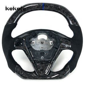 Accesorios <span class=keywords><strong>de</strong></span> Interior <span class=keywords><strong>de</strong></span> coche para <span class=keywords><strong>Ford</strong></span> <span class=keywords><strong>Fiesta</strong></span> Mk7 Mk7.5 volante <span class=keywords><strong>de</strong></span> fibra <span class=keywords><strong>de</strong></span> carbono forjado personalizado 2010 <span class=keywords><strong>2011</strong></span> 2012 2013 2014 2015 2016 - Product Image 2