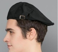 Chapeau de chef travail avant tissu béret restauration rapide homme femme serveur hôtel Restaurant respirant maille Polyester/coton impression numérique