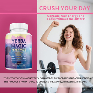 Capsule Premium di Yerba Mate 100% Pura Non Affumicata con 75mg di Caffeina e Antiossidanti per Energia Quotidiana per Adulti - Product Image 3