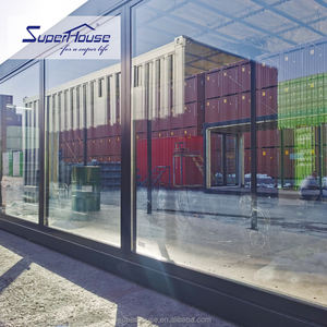 منزل حاوية مخصص مستعمل أمامي دفيئة ألومنيوم نافذة حماية - Product Image 2
