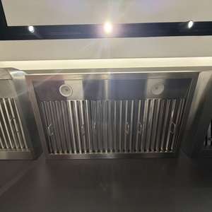 Extractor de Humo para Cocina de 30 Pulgadas y 1000m³/h, Control Táctil Remoto, 3 Velocidades, Filtro de Deflector, Pantalla LED en Acero Inoxidable - Product Image 5