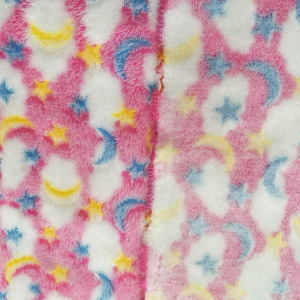 <span class=keywords><strong>Tela</strong></span> <span class=keywords><strong>polar</strong></span> de coral con estampado offset de doble cara de poliéster de peso medio para textiles para el hogar - Product Image 6