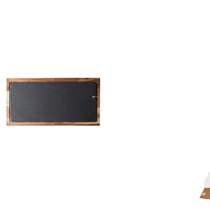 Modern Eco-Friendly Steak <b>Plate</b> Slate Acacia Wood Cutting Board Multifunctional Bread Serving Tray Charcuterie Board for - Product Image 3