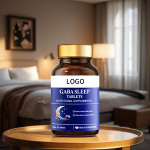 Tablet tidur GABA OEM terlaris suplemen makanan untuk tidur Memory <span class=keywords><strong>Sleep</strong></span> tablet suplemen nutrisi - Product Image 2