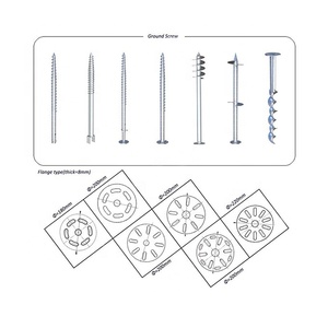 Angels GS880 Không Đào Mặt Đất Vít Hàng Rào Bài 4X4 Neo - Product Image 4