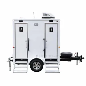 蒸汽桑拿房个人蒸汽淋浴桑拿组合便携式浴室单元淋浴和卫生间便携式卫生间拖车