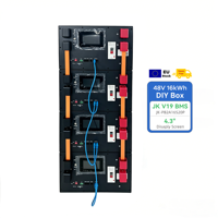 Batteries au lithium-ion prismatiques Heymy Energy 16S 51.2V 280Ah 306Ah 314Ah avec boîtier et BMS JK 16S 200A pour batterie au lithium de 15kWh