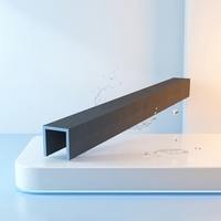Rebord de douche en fibre de verre avec panneau XPS imperméable LUX moderne, classe d'incendie B1 et garantie de 5 ans