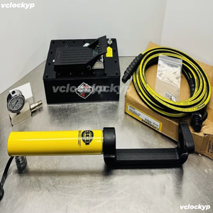 แคลมป์ไฮดรอลิก 10 ตัน แบบ C ขนาด 9 นิ้ว พร้อมล้อล็อค SPX/ESCO กระบอกสูบ Enerpac สายไฮดรอลิก 20 นิ้ว - Product Image 4