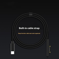 Cable de Carga Rápida Tipo-C Magnético de Ángulo Recto, 65W, Blindado, con Cubierta de PVC y Cobre Estañado, 1.8M, Cable de Datos para Escáner y Computadora