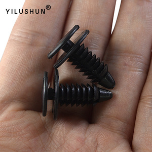 YILUSHUN Car <b>Door</b> <b>Trim</b> Panel Clips D159 Black PA66 Fasteners for Ford Chrysler Jeep Dodge Daewoo - Product Image 2
