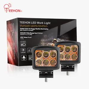 60W Auto Sistem Pencahayaan Led 9-60V Tahan Air Lampu Kerja Led 5.3 Inci Auto Bekerja Lampu Led