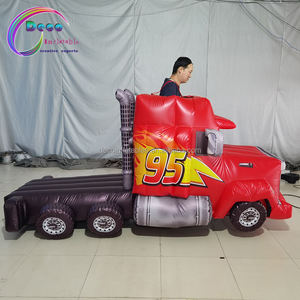 Disfraz Inflable <span class=keywords><strong>de</strong></span> Camión <span class=keywords><strong>de</strong></span> <span class=keywords><strong>Bomberos</strong></span> <span class=keywords><strong>Gigante</strong></span> Rojo Personalizado, Material Oxford para Espectáculos <span class=keywords><strong>de</strong></span> Carreras y Promociones al Aire Libre, Incluye Inflador <span class=keywords><strong>de</strong></span> Globos - Product Image 3