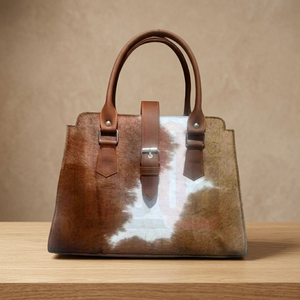B.S INTERNATIONAL Lightweight Goat Leather Custom Made Large Capacity Zipper Closure Waterproof Vintage Style Women's Handbags - Product Image 5
