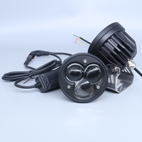 Lentille de projecteur Bi LED U15 3000K 6000K phare antibrouillard étanche rénovation phares de voiture pour camion moto