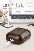 Étui pour AirPods Pro en cuir PU OEM, protection antichoc avec porte-clés pour AirPods 1 2 3 4 Pro 2, charge sans fil